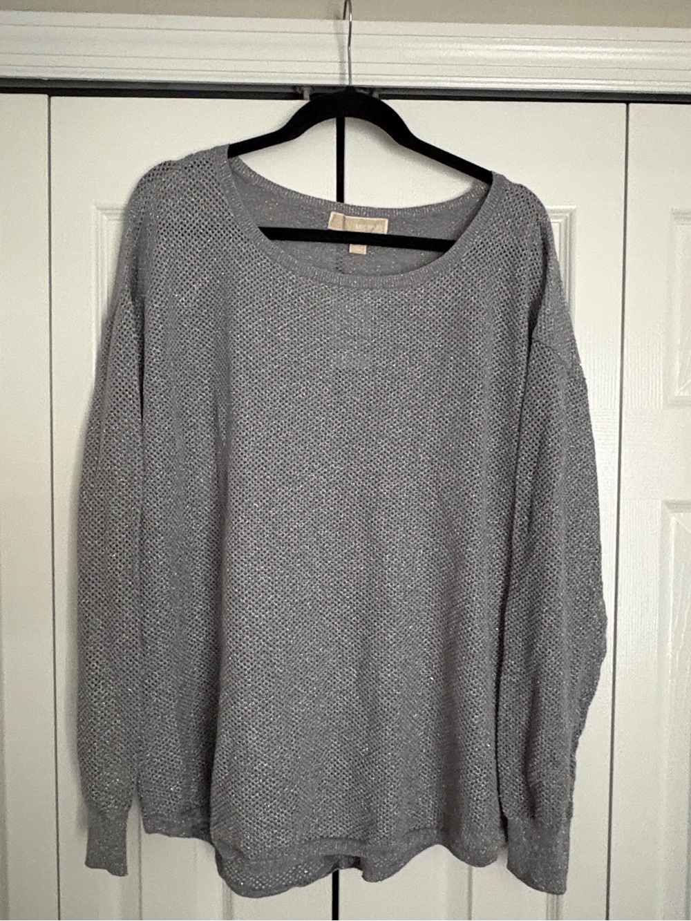 MICHAEL Michael Kors Heather Gray Crewneck Sweater